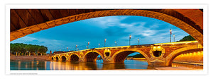 Poster panoramique Pont Neuf Toulouse