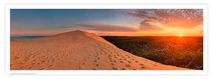Affiche - Poster photo panoramique de la dune du Pyla