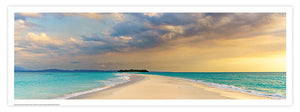 Poster panoramique plage Nosy Iranja
