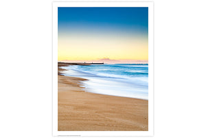 Poster plage Hossegor Capbreton Rhune