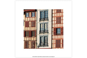 Façades historiques de Bayonne