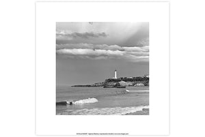 Biarritz, la plage et son phare